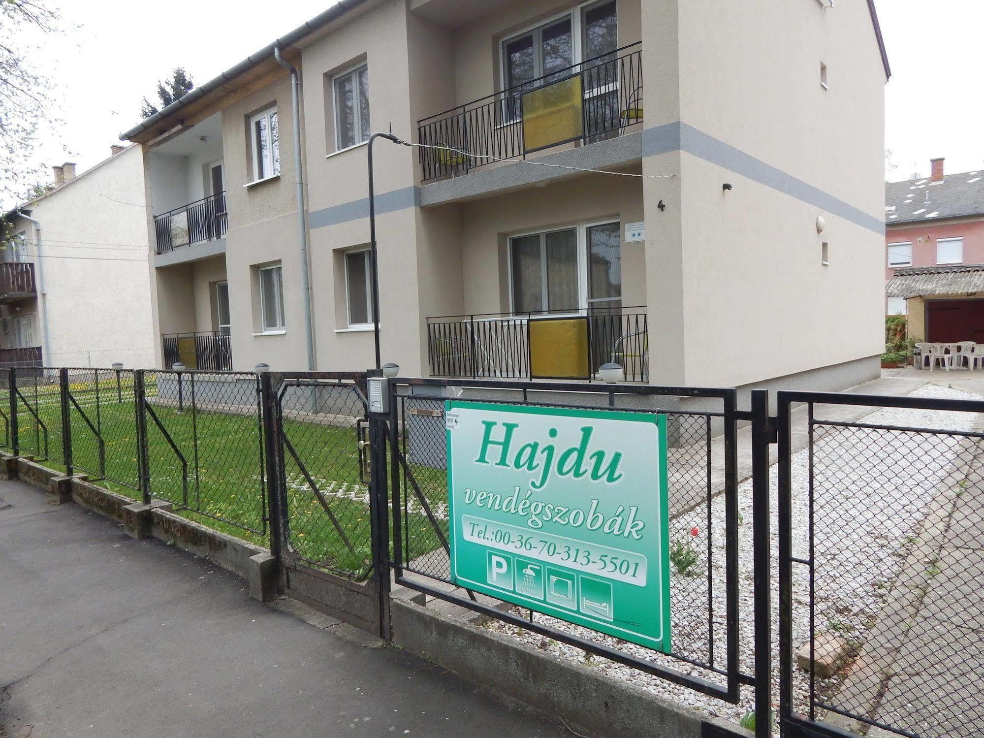 Hajdú Vendégház Hajduszoboszlo Exterior foto